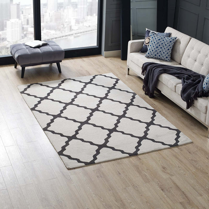 Marja Moroccan Trellis Area Rug