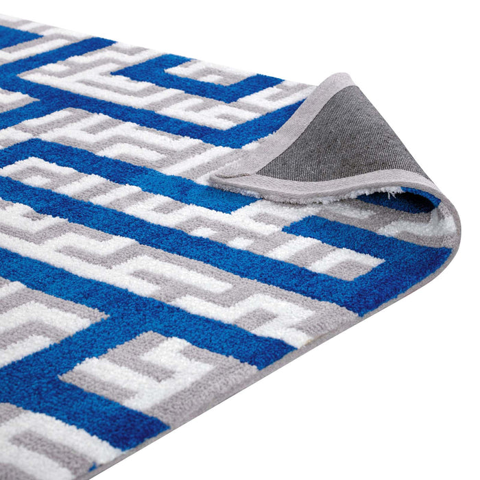 Nahia Geometric Maze Area Rug