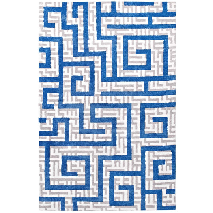 Nahia Geometric Maze Area Rug