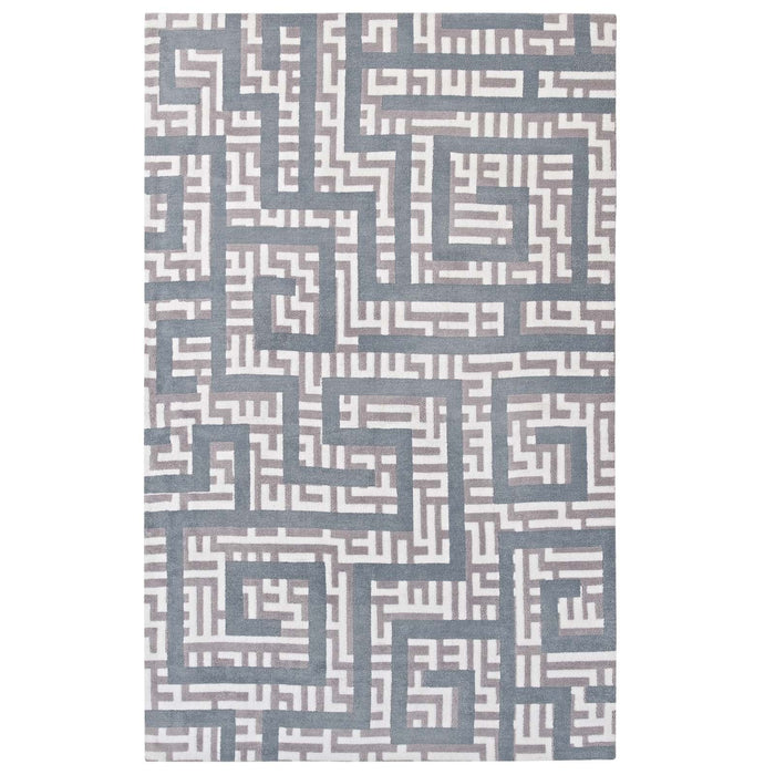 Nahia Geometric Maze Area Rug