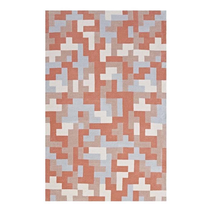 Andela Interlocking Block Mosaic Area Rug