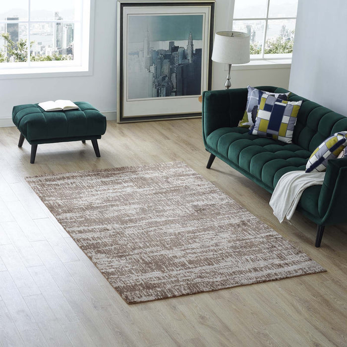 Darja Distressed Rustic Modern Area Rug