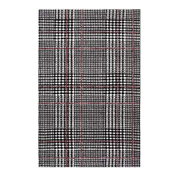 Kaja Abstract Plaid Area Rug