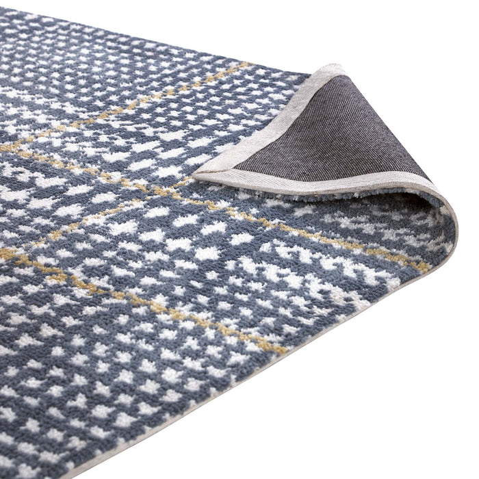 Kaja Abstract Plaid Area Rug