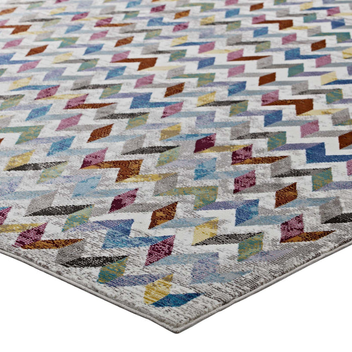 Gemma Chevron Mosaic Area Rug