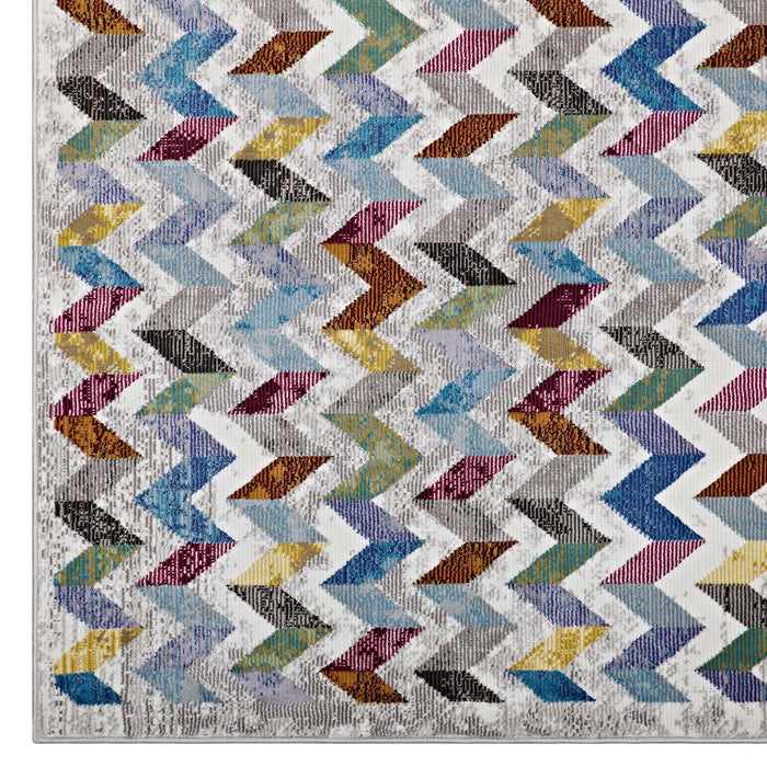 Gemma Chevron Mosaic Area Rug