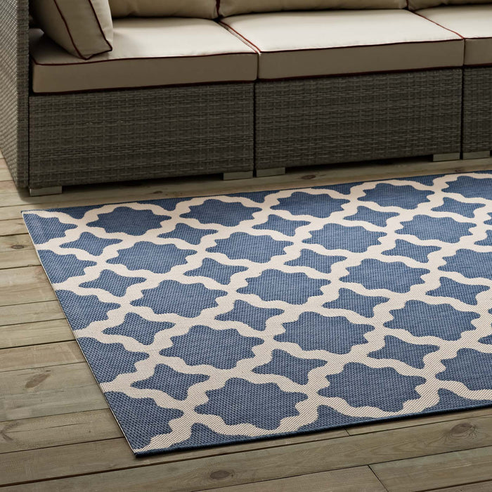 Cerelia Moroccan Trellis Indoor and Outdoor Area Rug