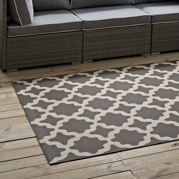 Cerelia Moroccan Trellis Indoor and Outdoor Area Rug