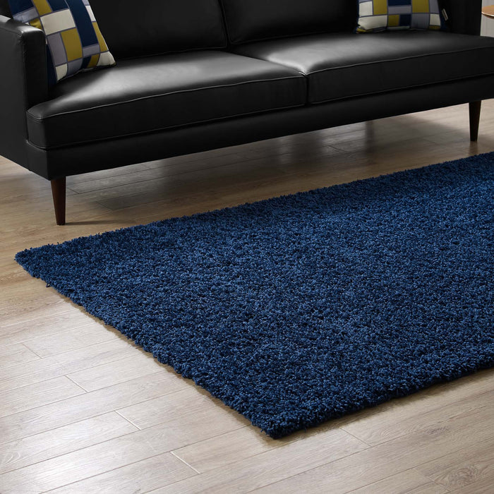 Enyssa Solid Shag Area Rug