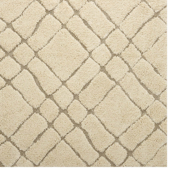 Jubilant Verona Abstract Geometric Shag Area Rug