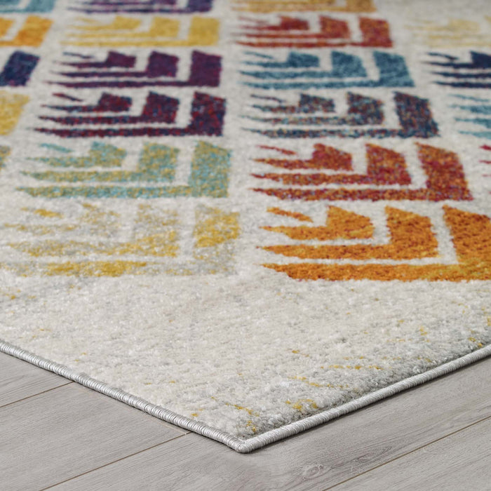 Entourage Florin Abstract Floral Area Rug