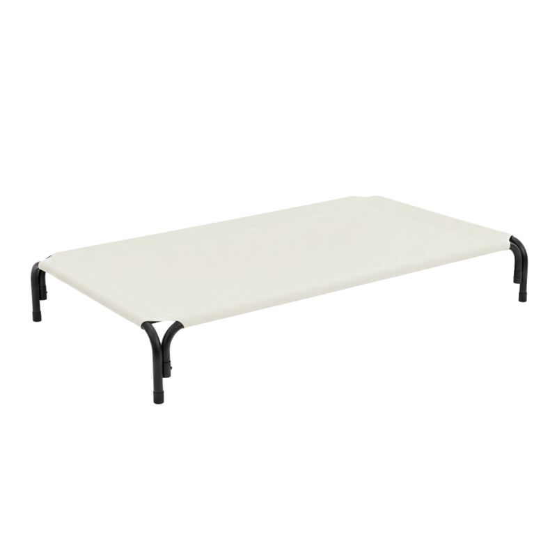 Raised Dog Cot Bed With Breathable Mesh And Skid Resistant Feet