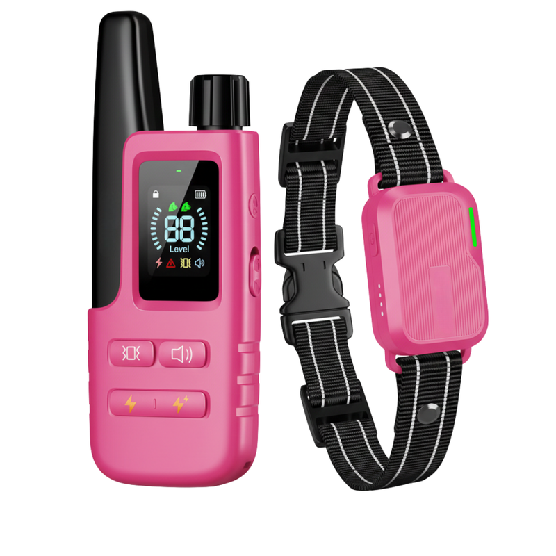 Dog Training Collar with Remote Control and Adjustable Strap