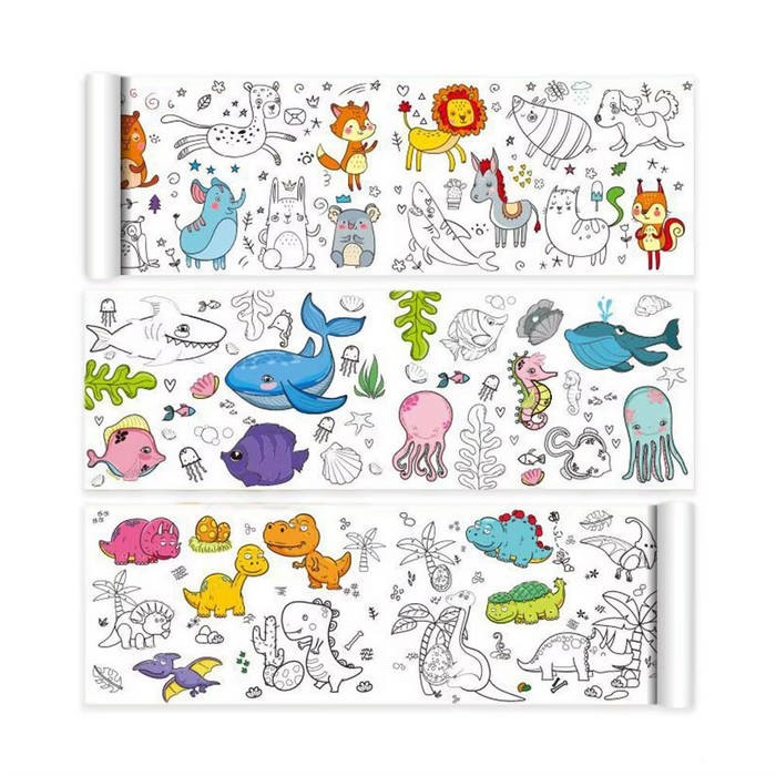 Creative Coloring Sheet, Extra Large