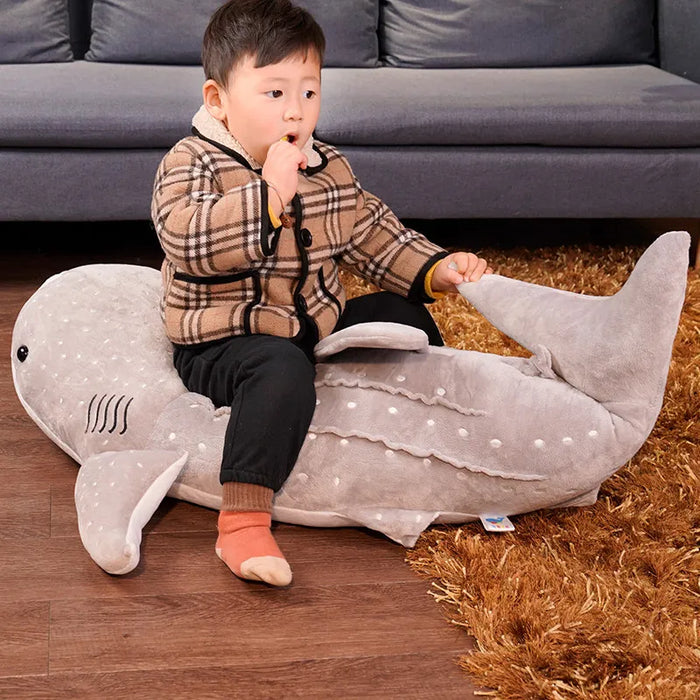 Plush Whale Shark Toy, Extra Large Soft Cuddle Companion