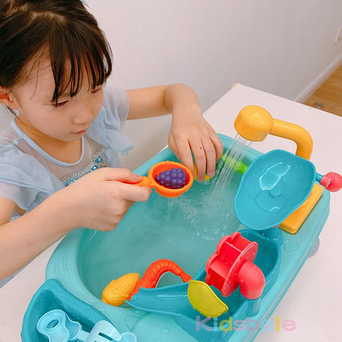 Creative 2-in-1 Play Sink, Engaging Fishing Fun