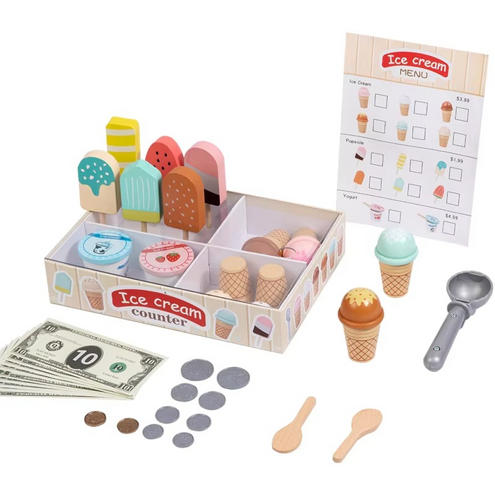 Creative ice cream playset, educational fun