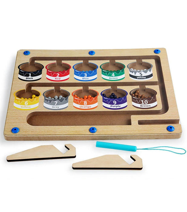 Magnetic Maze Adventure, Interactive Sorting Board