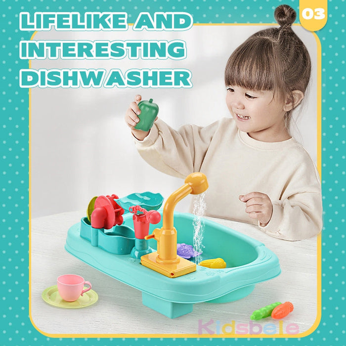 Creative 2-in-1 Play Sink, Engaging Fishing Fun
