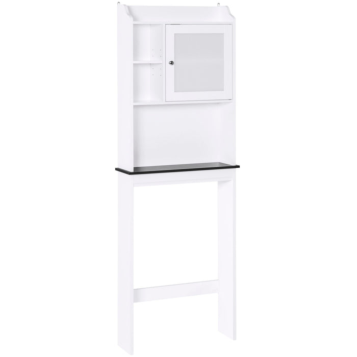 Over-the-Toilet Bathroom Storage Cabinet w/ 1 Door