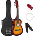 Kids Acoustic Guitar Beginner Starter Kit with Carrying Case - 30in