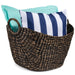 Large Multi-Purpose Seagrass Storage Basket w/ Handles