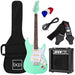 Beginner Electric Guitar Kit w/ Case, 10W Amp, Tremolo Bar - 39in