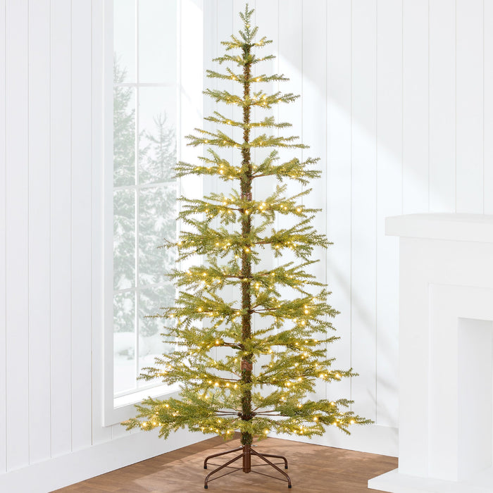 Pre-Lit Sparse Christmas Tree w/ 2-in-1 LED Lights, Cordless Connection