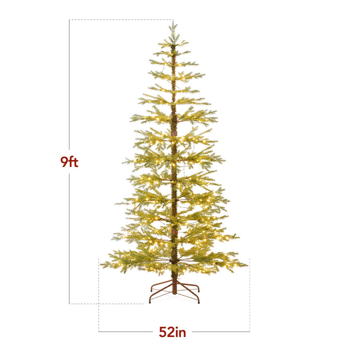 Pre-Lit Sparse Christmas Tree w/ 2-in-1 LED Lights, Cordless Connection