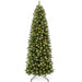 Prelit Spruce Pencil Christmas Tree w/ Incandescent Lights