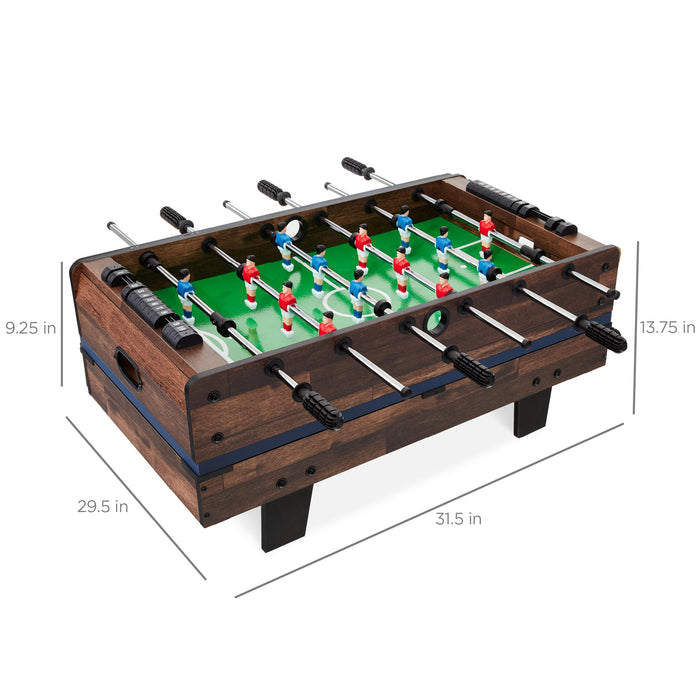 4-in-1 Multi Game Table Set w/ Air Hockey, Table Tennis, Billiards, Foosball