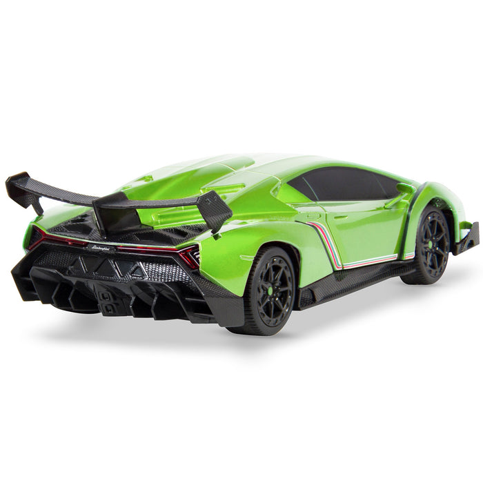 1/24 Kids RC Lamborghini Veneno Racing Car Toy w/ Lights, Shock Suspension