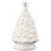 XL Pre-Lit Ceramic Christmas Tree Decoration w/ LED Light, Timer - 24in