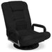 Gaming Floor Chair w/ 360-Degree Swivel, Armrest, Adjustable Backrest