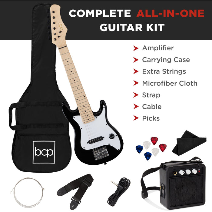 Kit de démarrage pour guitare électrique pour enfants avec amplificateur 5 W - 30 po