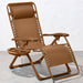 Monochromatic Zero Gravity Patio Chair Recliner w/ Side Tray, Headrest