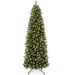 Prelit Spruce Pencil Christmas Tree w/ 2-In-1 LED Lights