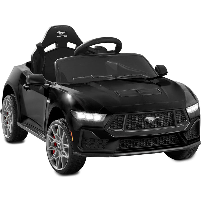 12V Kids Ride-On Car Officially Licensed Ford Mustang w/ Remote, 2 Speeds