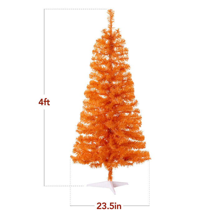 Prelit Colorful Mini Spruce Christmas Tree w/ LED Lights - 4ft