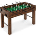 Large Full-Size Foosball Table w/ 2 Balls, 2 Cup Holders - 54in