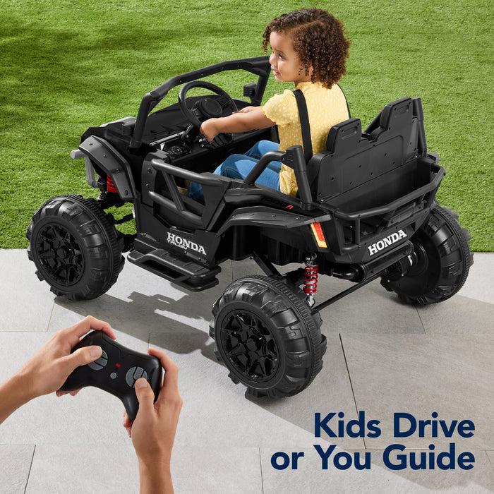 Véhicule tout-terrain pour enfants 24 V sous licence officielle Honda Talon avec télécommande et lumières LED