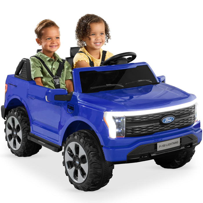 Voiture pour enfants 24 V sous licence officielle Ford Lightning avec télécommande, 2 vitesses