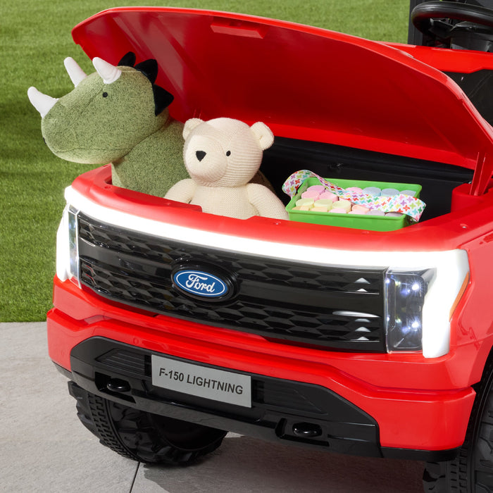 Voiture pour enfants 24 V sous licence officielle Ford Lightning avec télécommande, 2 vitesses