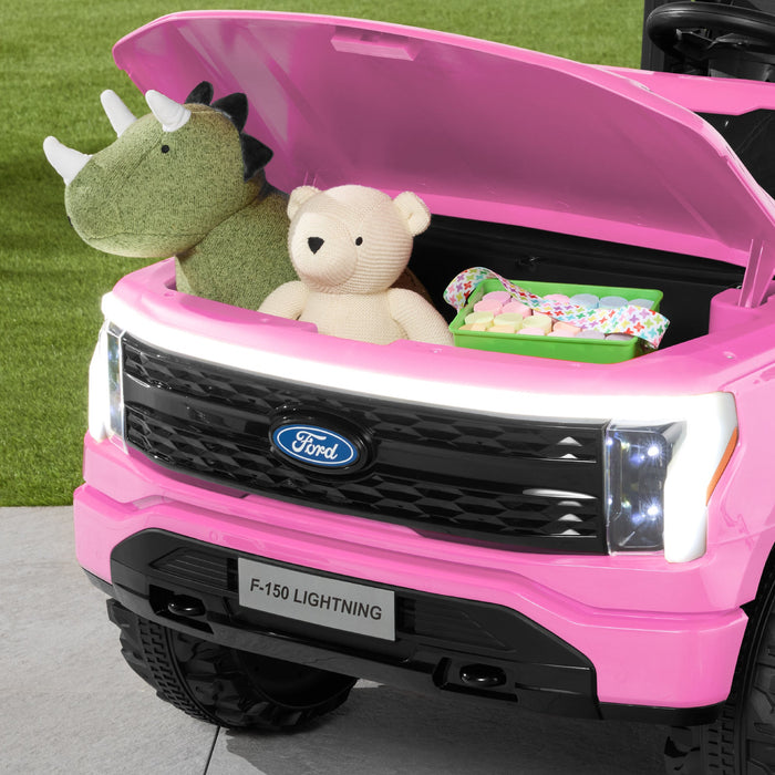 Voiture pour enfants 24 V sous licence officielle Ford Lightning avec télécommande, 2 vitesses