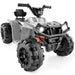 12V Kids Ride-On 4-Wheeler Quad ATV Car w/ 2.4mph Max, Bluetooth, Headlights