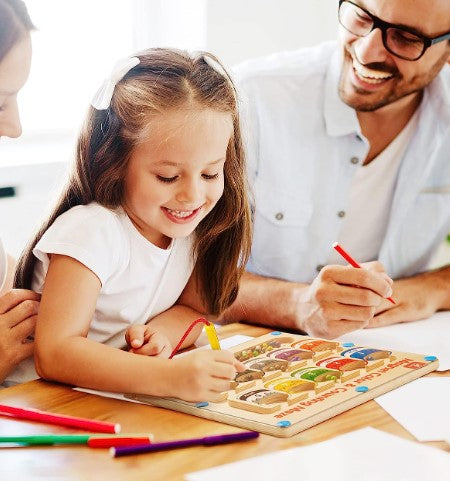 Magnetic Maze Adventure, Interactive Sorting Board
