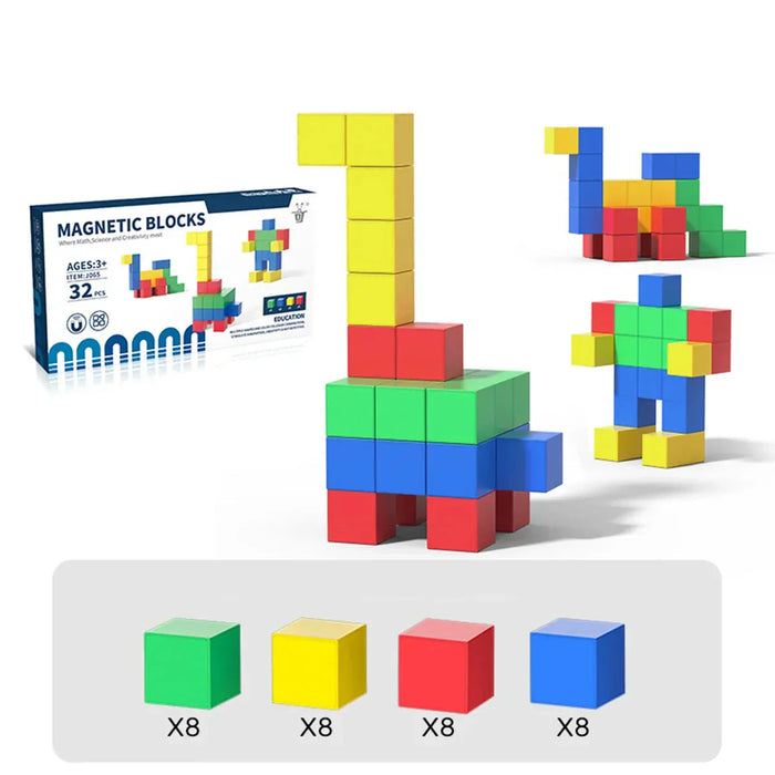 Magnetic Construction Set, Educational & Creative
