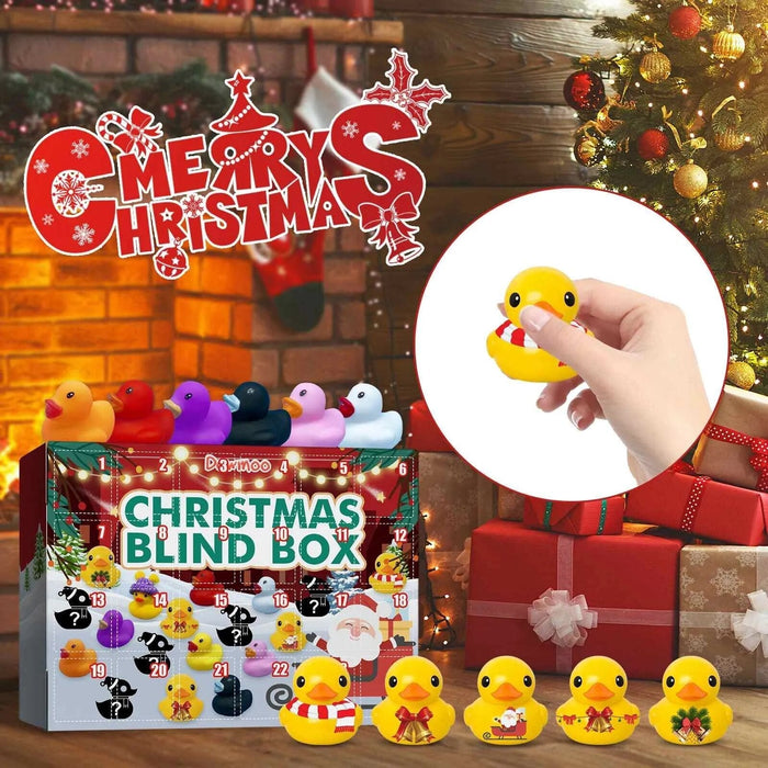 Festive Rubber Duck Calendar, Holiday Surprise