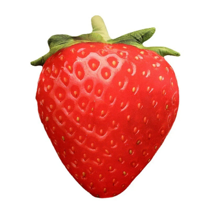 Cozy Plush Fruit Pillow, Autumn-Inspired