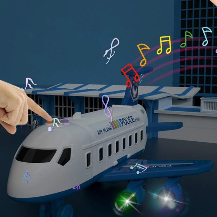 Coffret de jeu Avion d'aventure pour jeunes explorateurs